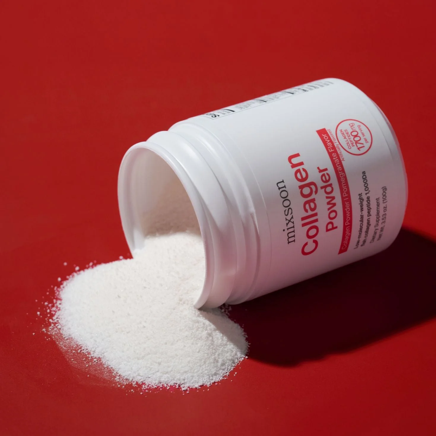 mixsoon Collagen Powder Pomegranate Flavor 100g - Image 5