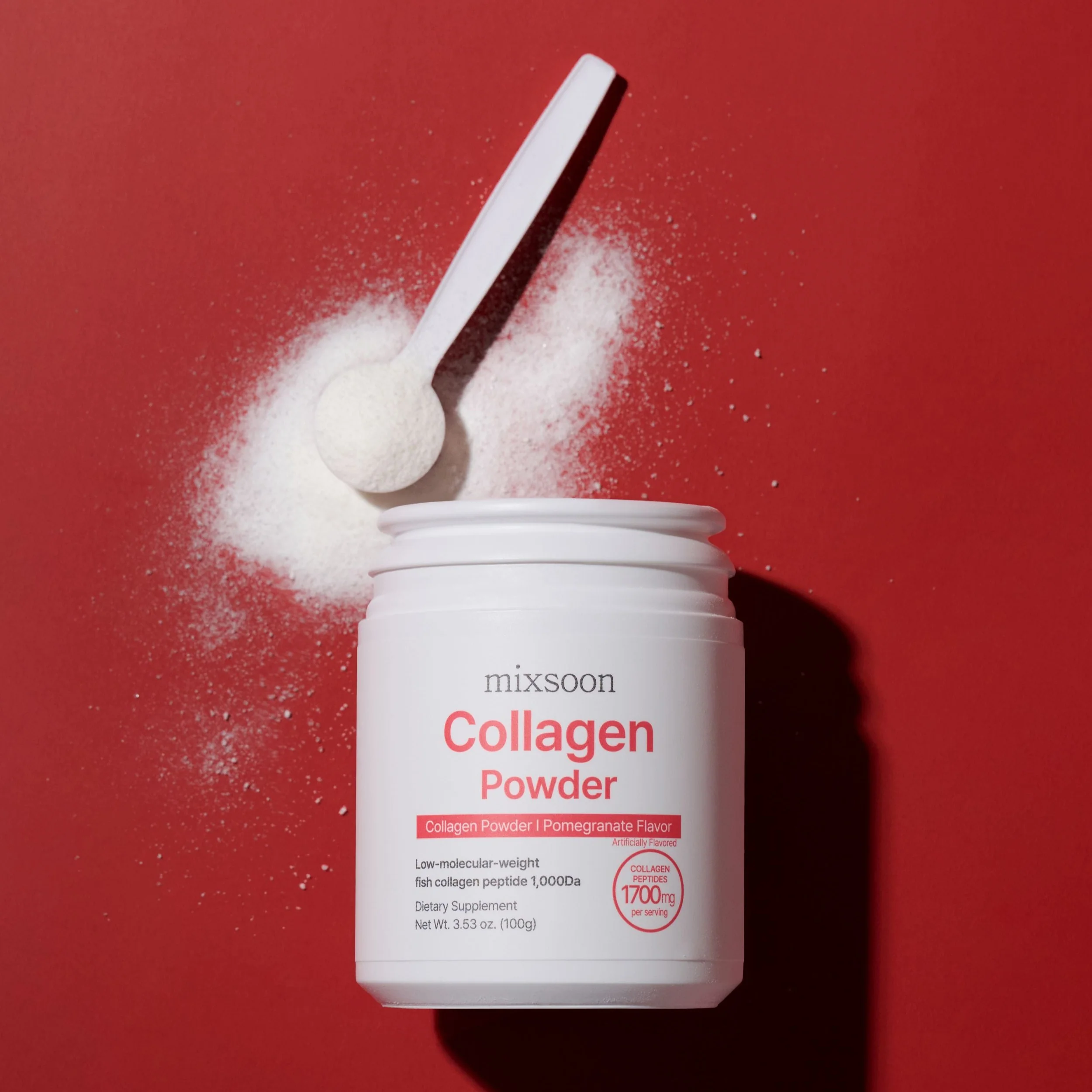 mixsoon Collagen Powder Pomegranate Flavor 100g - Image 6