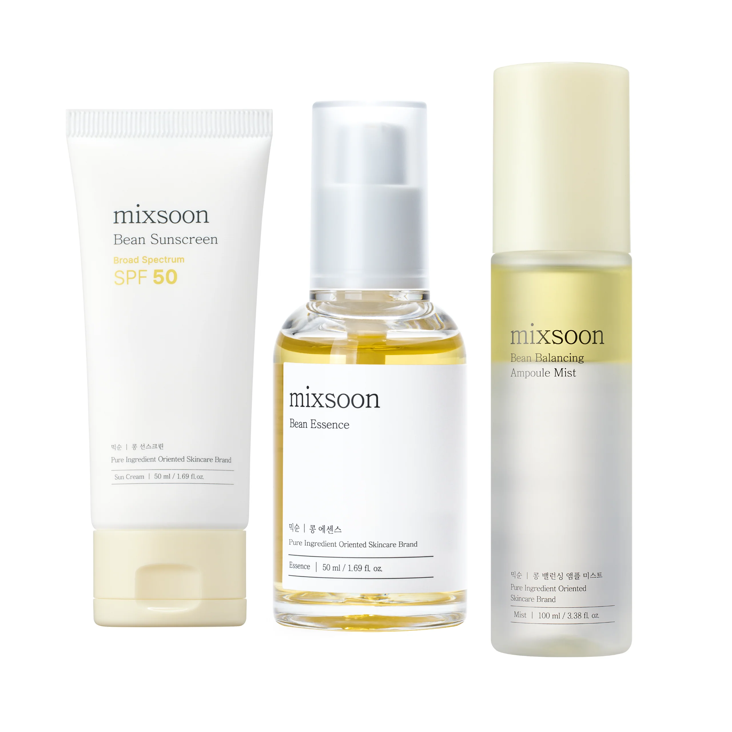 mixsoon Hydrate Glow Protect Trio