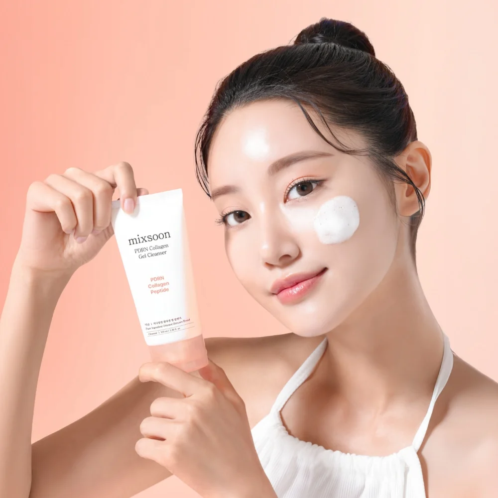 mixsoon PDRN Collagen Gel Cleanser 100ml - Image 3