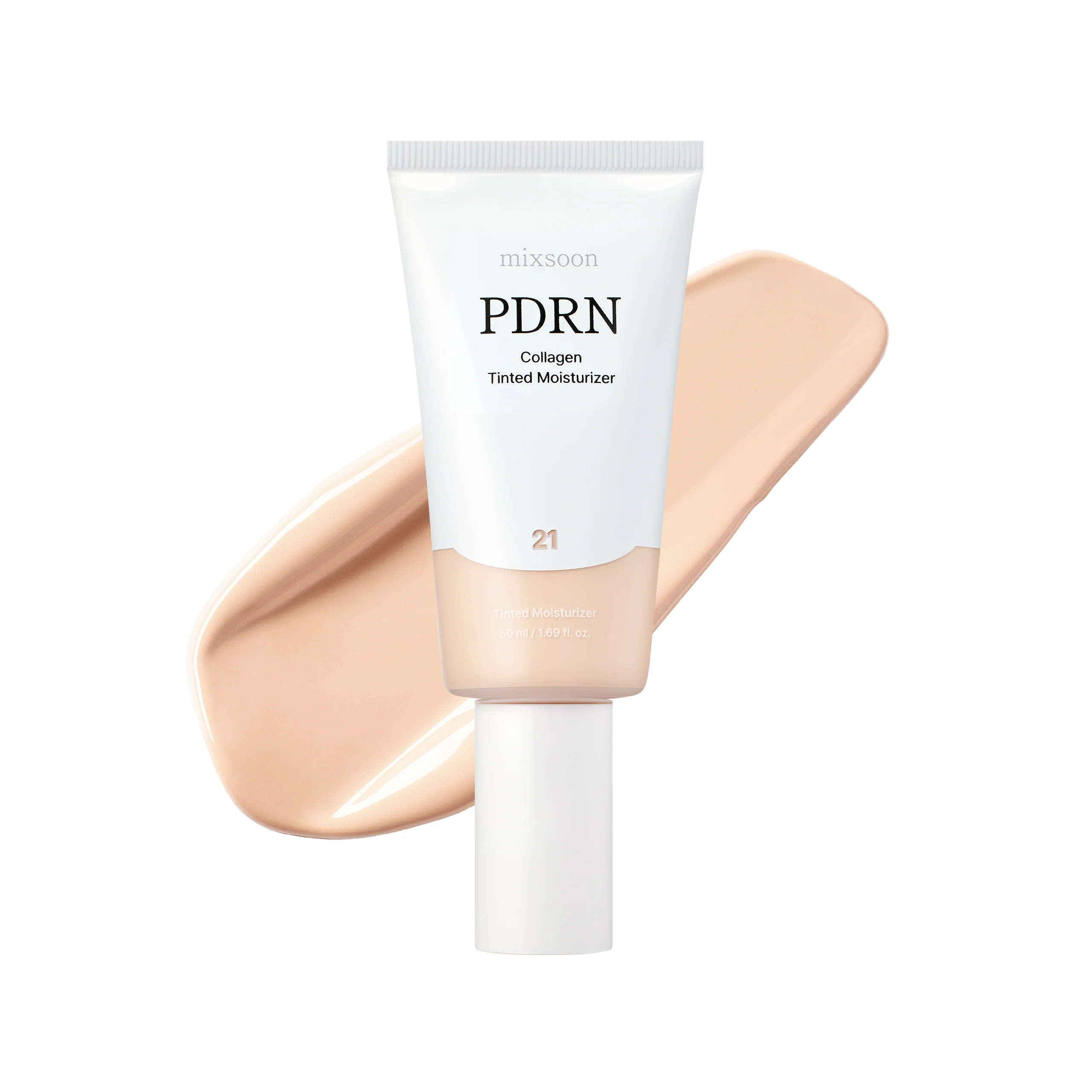 mixsoon PDRN Collagen Tinted Moisturizer No. 21 Soft 50ml - Image 2