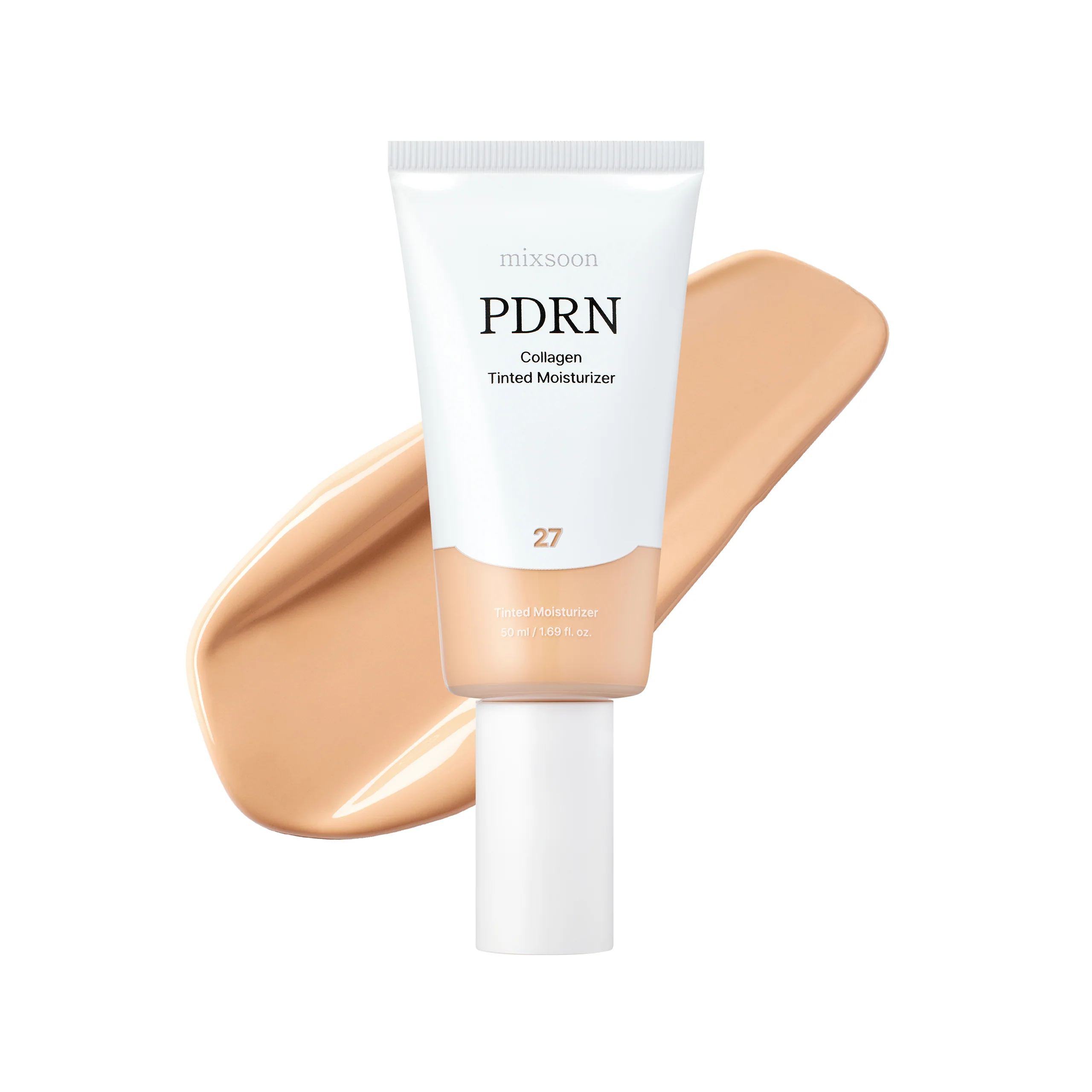 mixsoon PDRN Collagen Tinted Moisturizer No. 27 Unseen 50ml - Image 2